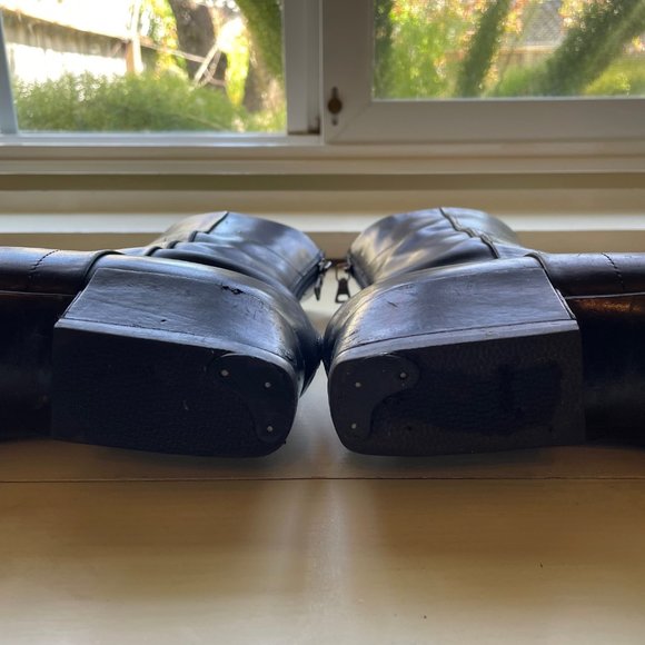 Women's Prada Black Short Boot Size 7 1 1/4 inch Heel - Picture 9 of 12